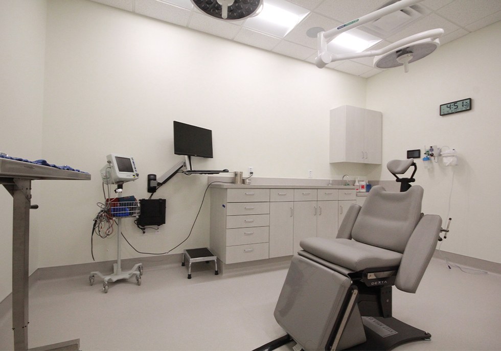 State of the art dental treatment room